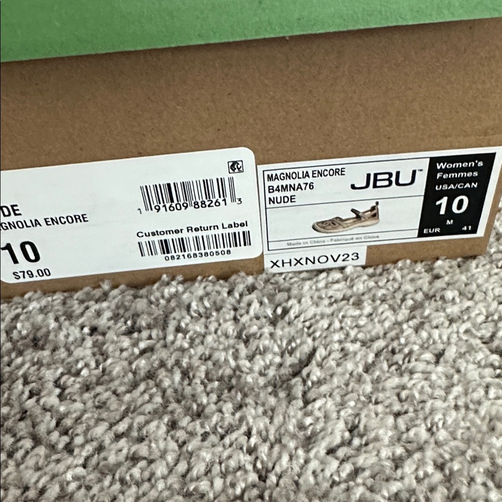 JBU Beige Mary Jane Sandals - Picture 3 of 4